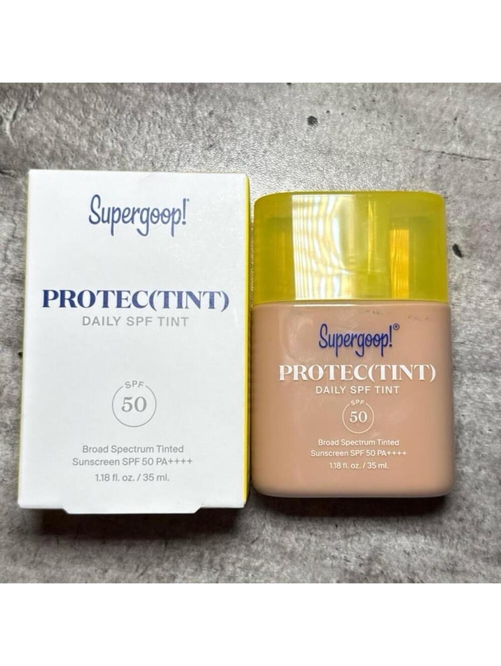 Supergoop Protec(tint) Daily Skin Tint SPF 50 24N NWT Light Medium Neutral
